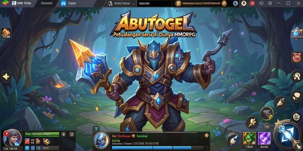 Tampilan gameplay menarik dari ABUTOGEL yang penuh petualangan.