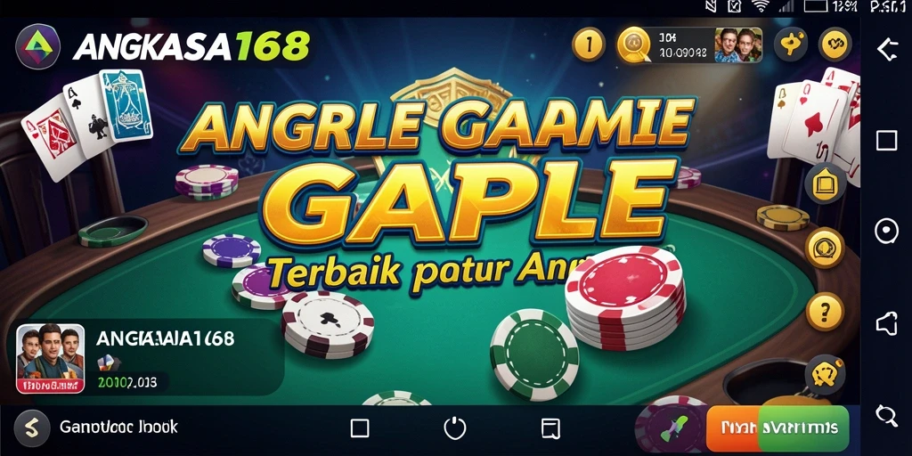 Gameplay seru dan menarik dari ANGKASA168 saat bermain Gaple.