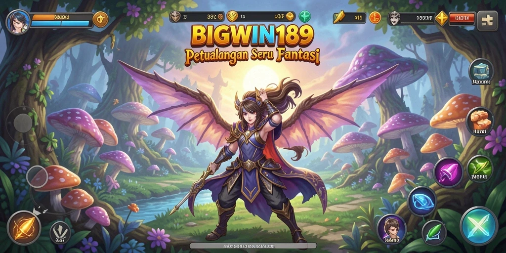 Tampilan gameplay BIGWIN189 dengan petualangan seru dan grafis menakjubkan.