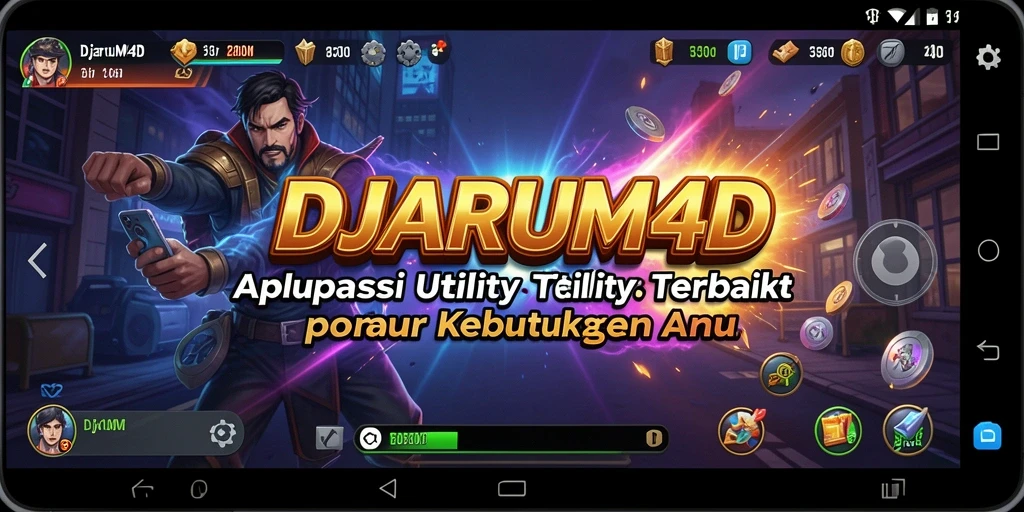 Tampilan aplikasi DJARUM4D yang intuitif dan user-friendly.