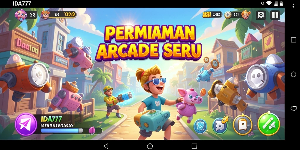 Gameplay seru dan grafis menawan dalam IDA777.