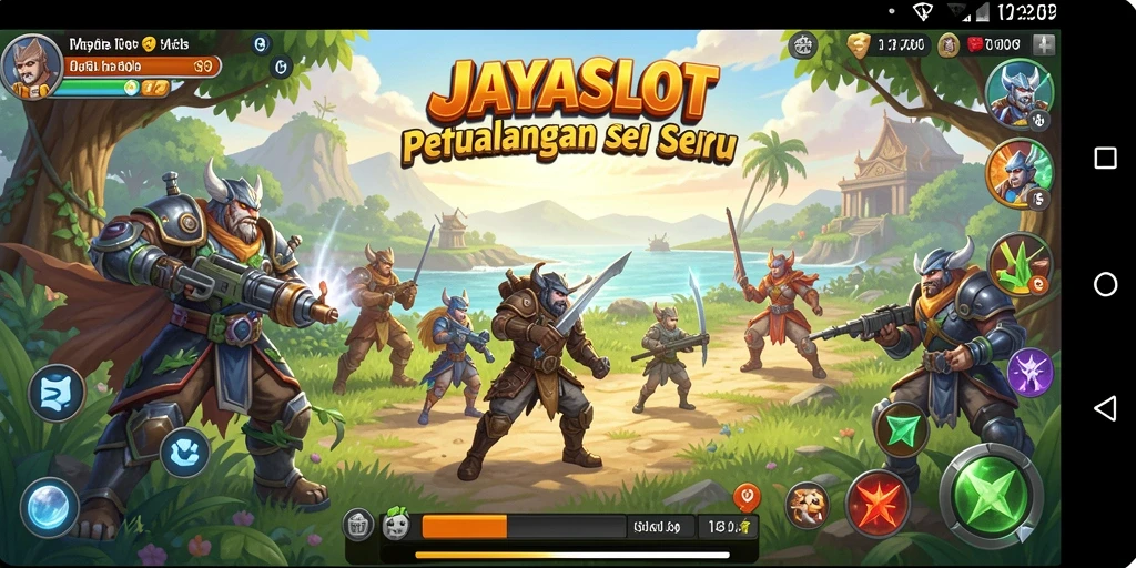 Gameplay JAYASLOT yang seru di dunia terbuka.