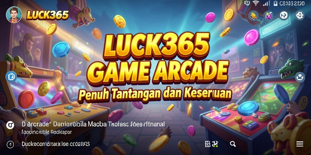 Tangkapan layar gameplay LUCK365 menampilkan aksi seru dalam permainan Arcade.