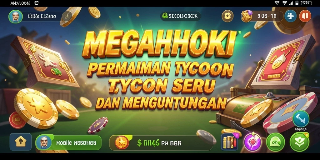 Tampilan gameplay MEGAHOKI yang menarik dan penuh tantangan.