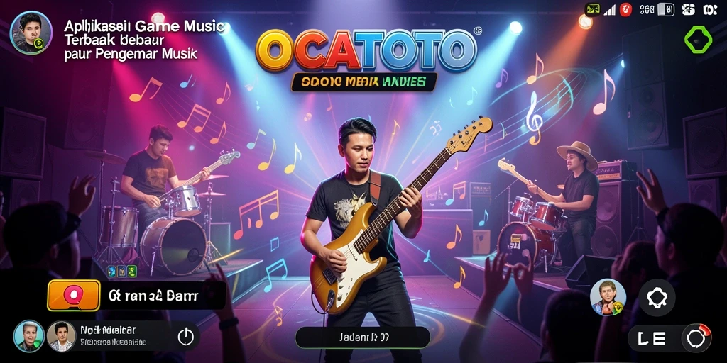 Tampilan gameplay OCATOTO yang menarik dan interaktif.