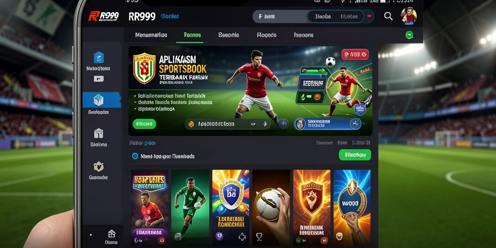 Gameplay menarik RR999 dalam aplikasi Sportsbook yang interaktif.