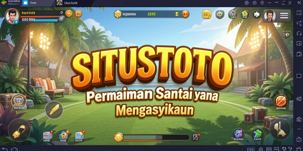 Screenshot utama SITUSTOTO menampilkan gameplay yang seru dan interaktif.