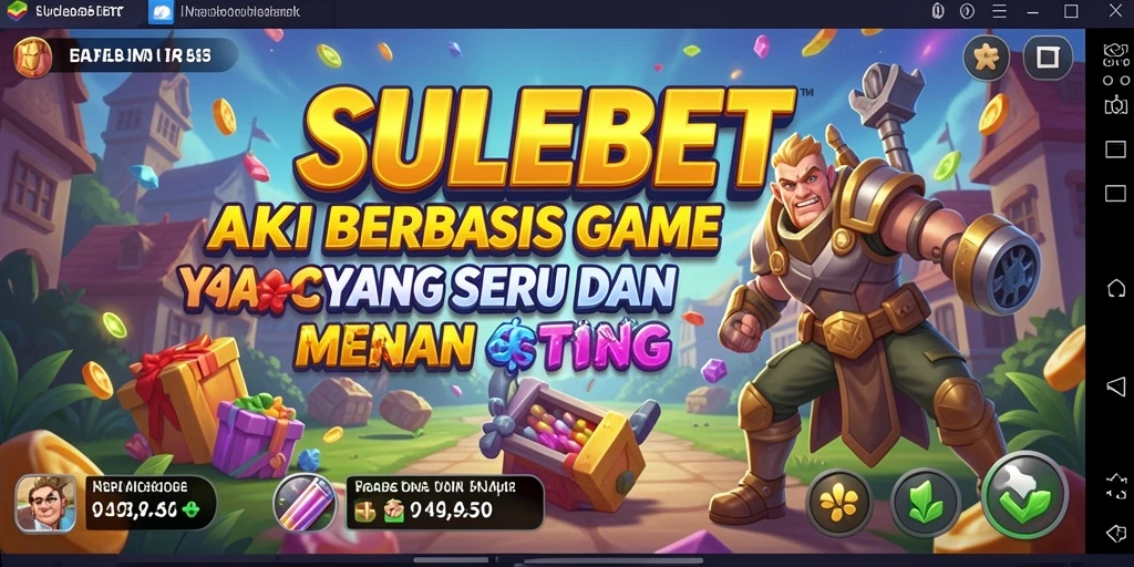 Screenshot menampilkan aksi seru dari gameplay SULEBET dengan karakter bertarung.