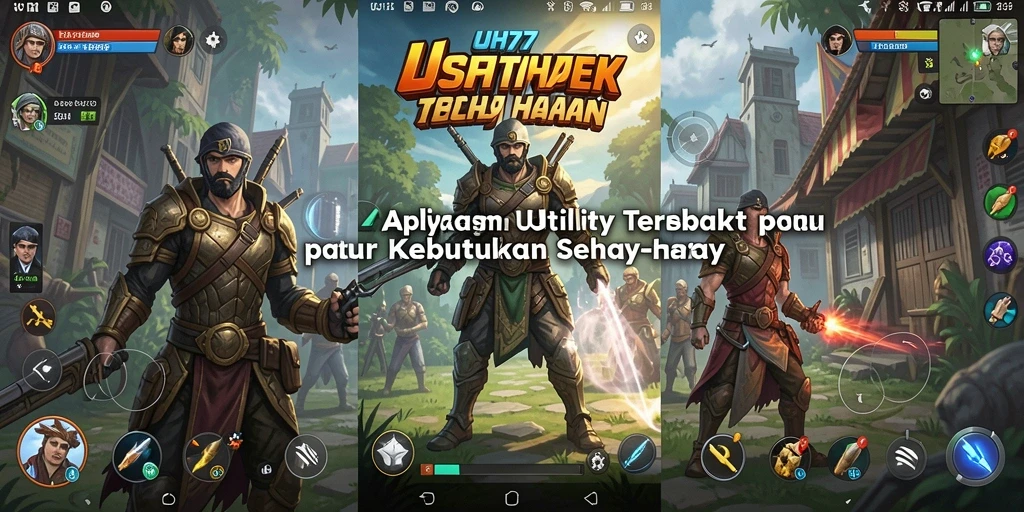 Tangkapan layar UH77 menunjukkan antarmuka yang bersih dan fungsional.