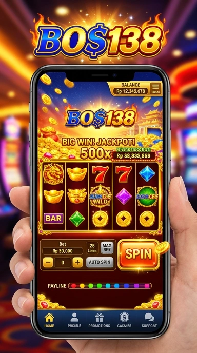 Screenshot antarmuka bos138 yang ramah pengguna.